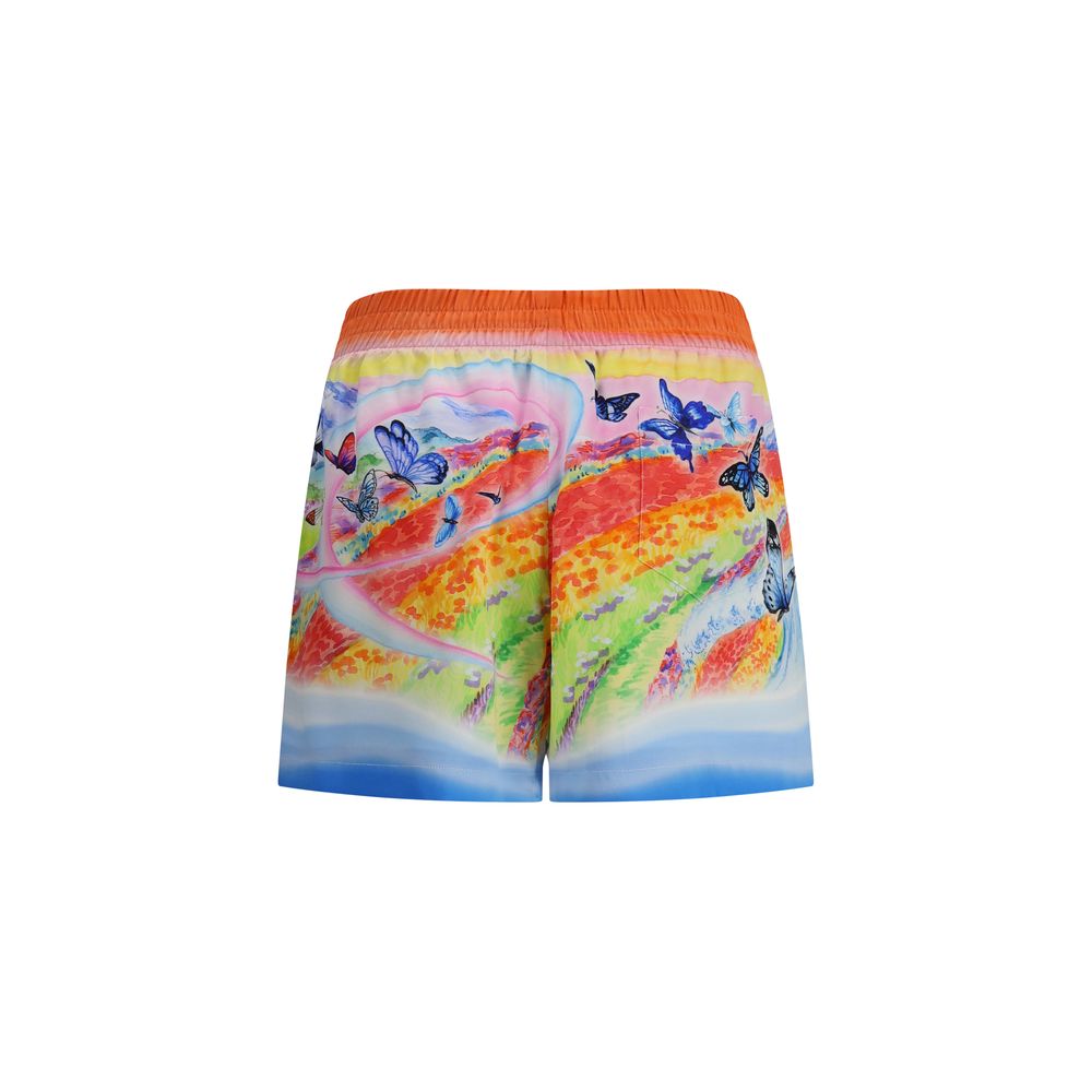 Casablanca Teacher Butterfly Landscape Shorts