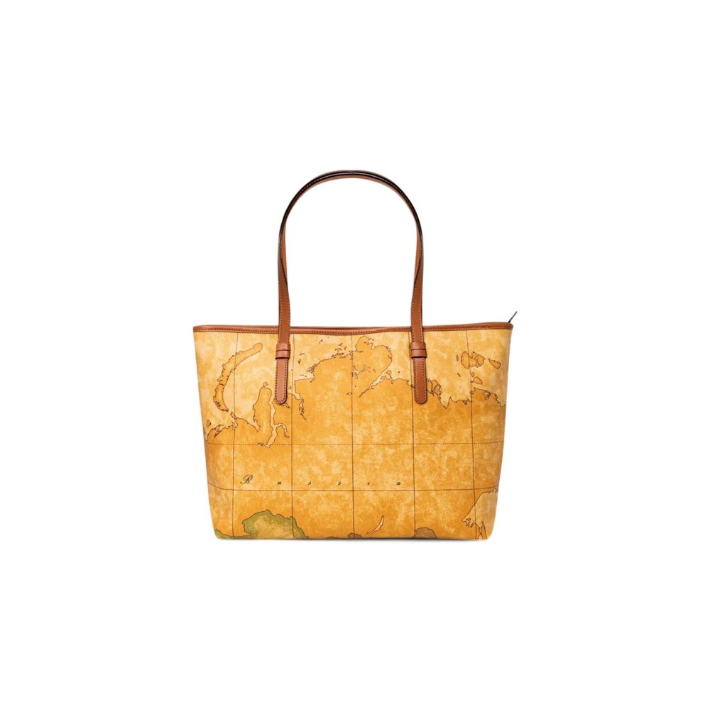 Alviero Martini Prima Classe Beige Leather Handbag