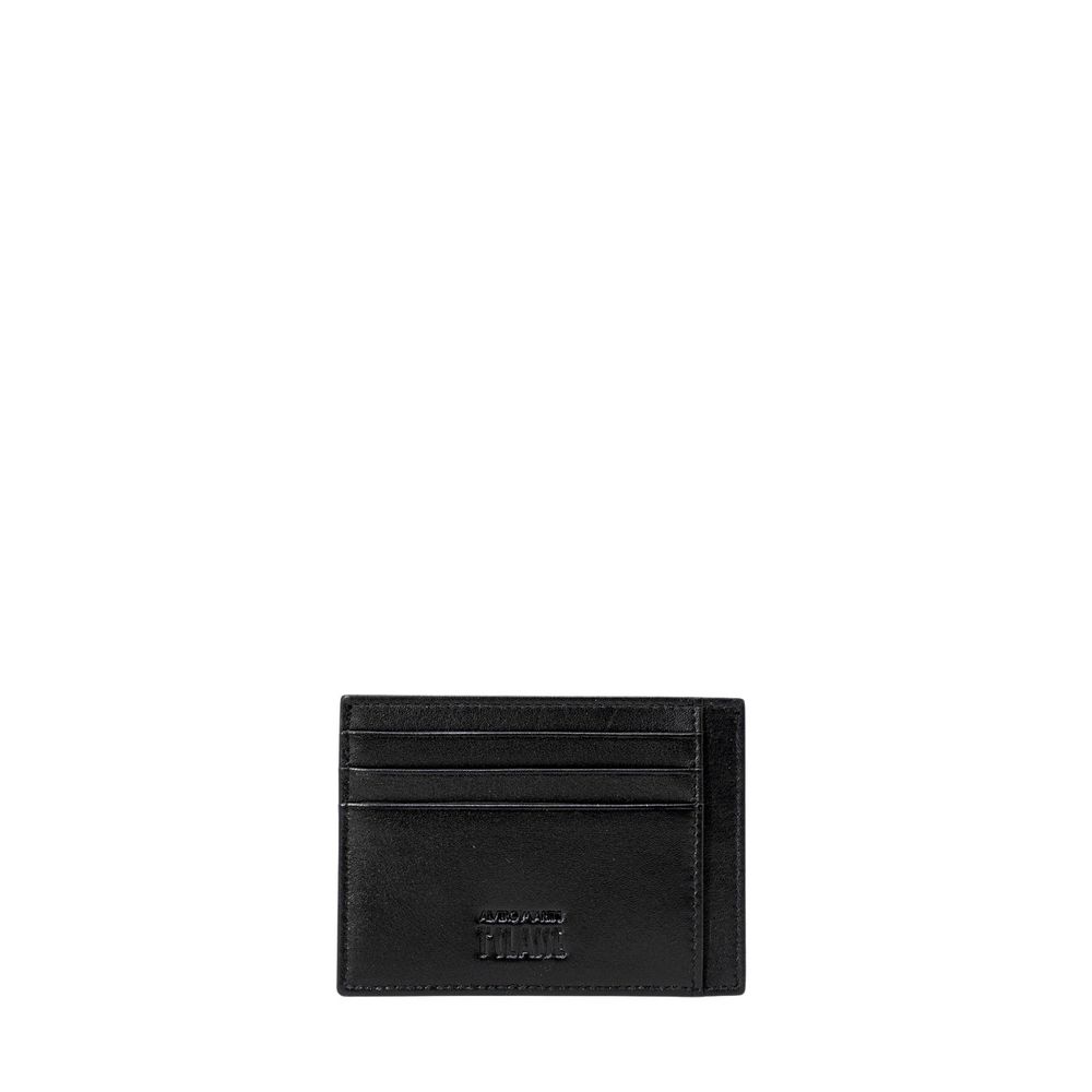Alviero Martini Prima Classe Black Polyethylene Cardholder