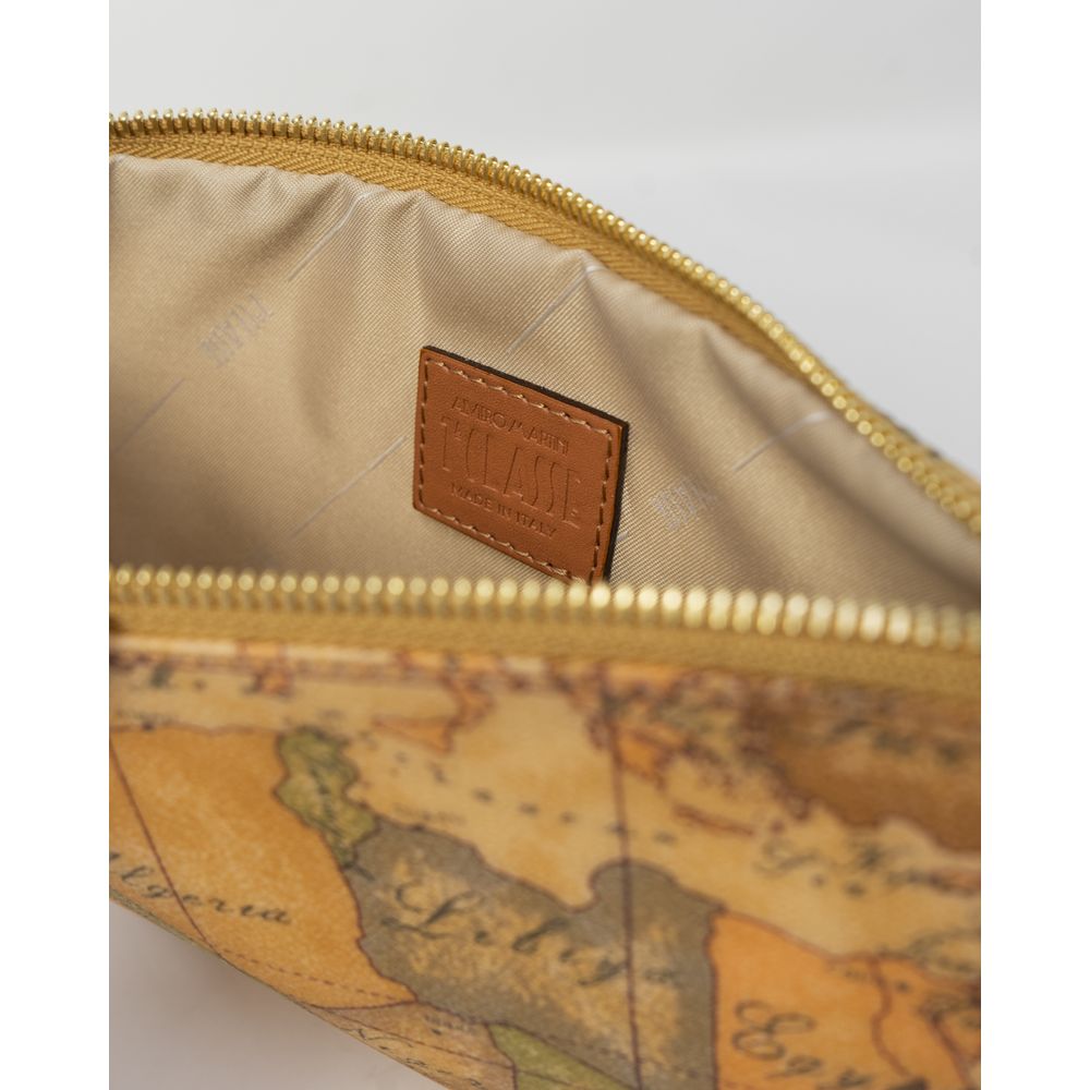 Alviero Martini Prima Classe Brown Polyethylene Clutch Bag