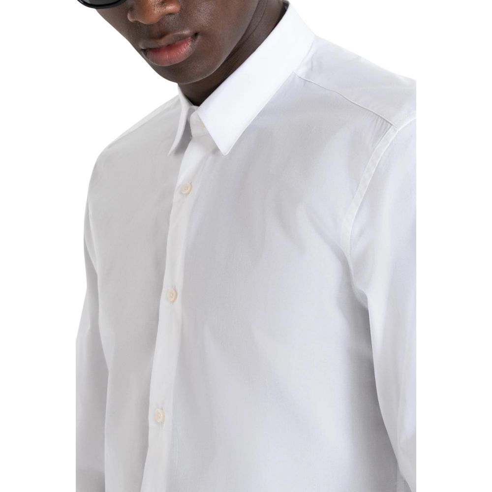 Antony Morato White Cotton Shirt
