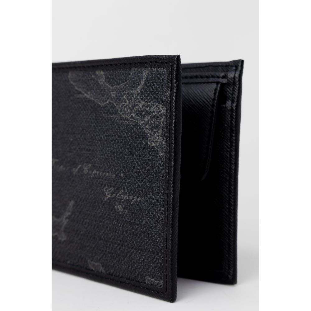 Alviero Martini Prima Classe Black Leather Wallet