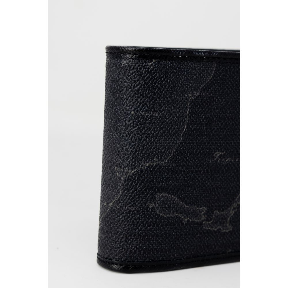 Alviero Martini Prima Classe Black Leather Wallet