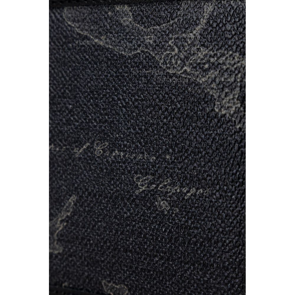 Alviero Martini Prima Classe Black Leather Wallet