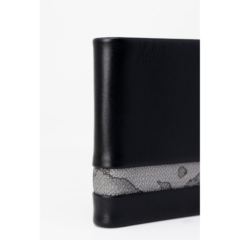 Alviero Martini Prima Classe Gray Leather Wallet