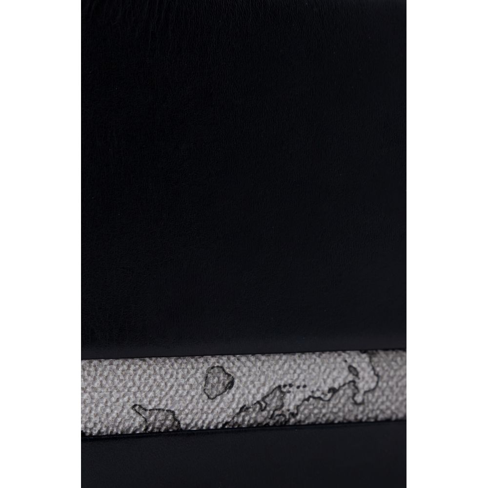 Alviero Martini Prima Classe Gray Leather Wallet