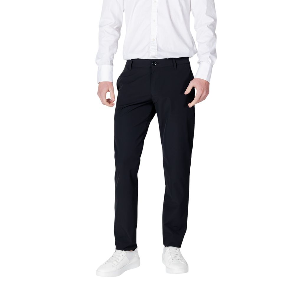Armani Exchange Black Cotton Pant