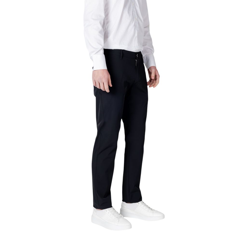 Armani Exchange Black Cotton Pant