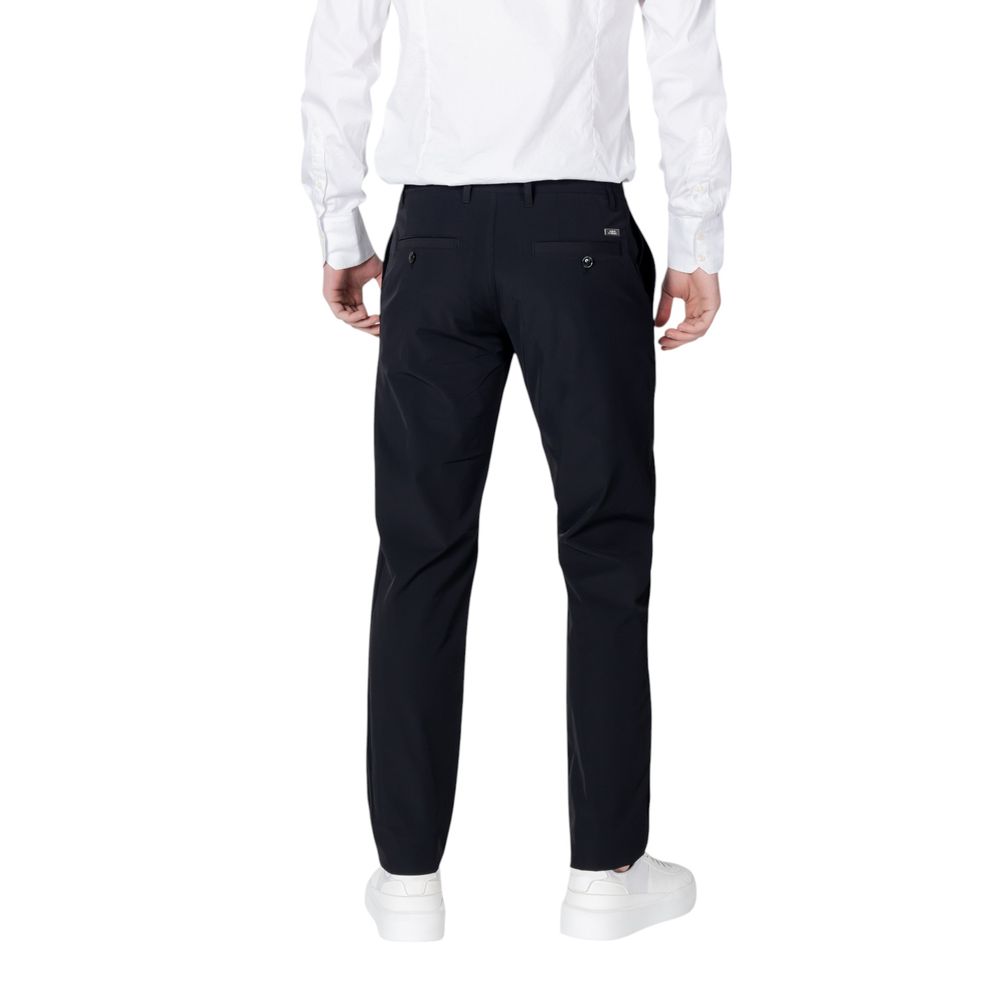 Armani Exchange Black Cotton Pant