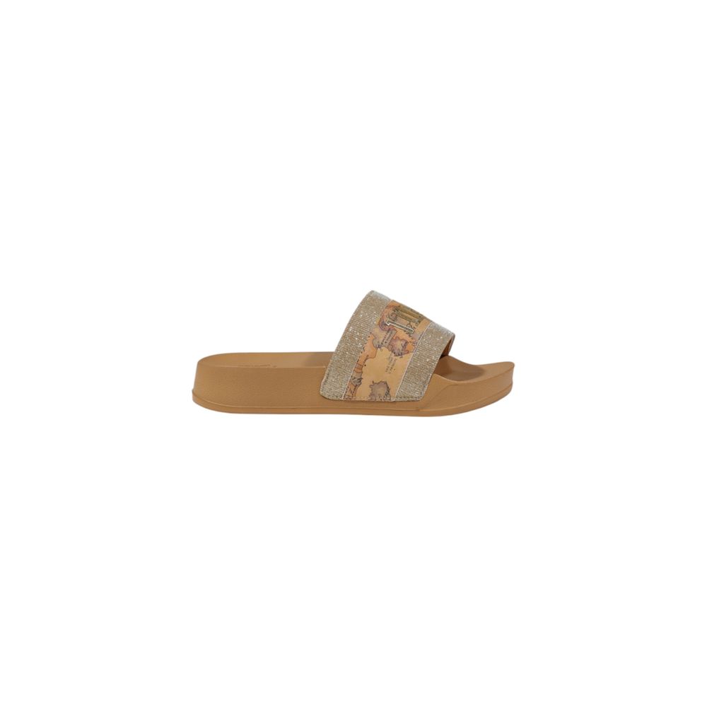 Alviero Martini Prima Classe Beige Polyethylene Slipper
