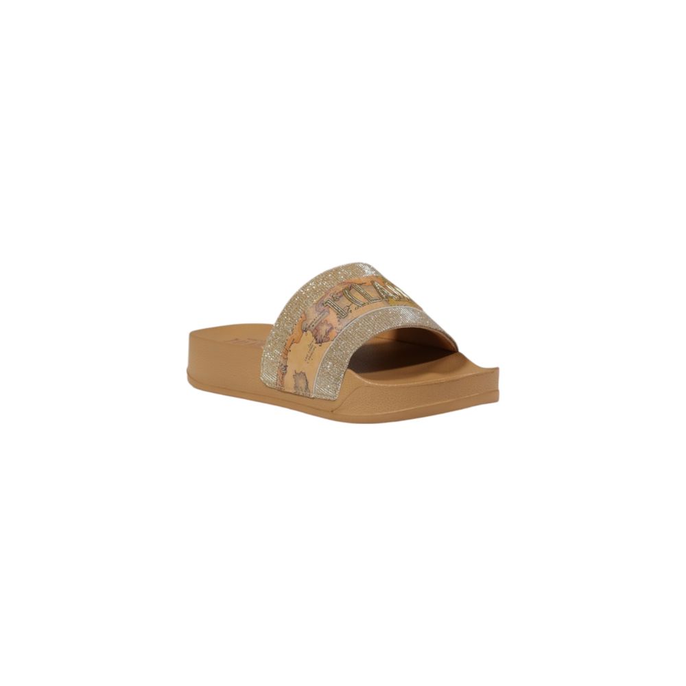 Alviero Martini Prima Classe Beige Polyethylene Slipper
