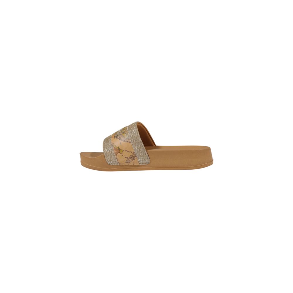 Alviero Martini Prima Classe Beige Polyethylene Slipper
