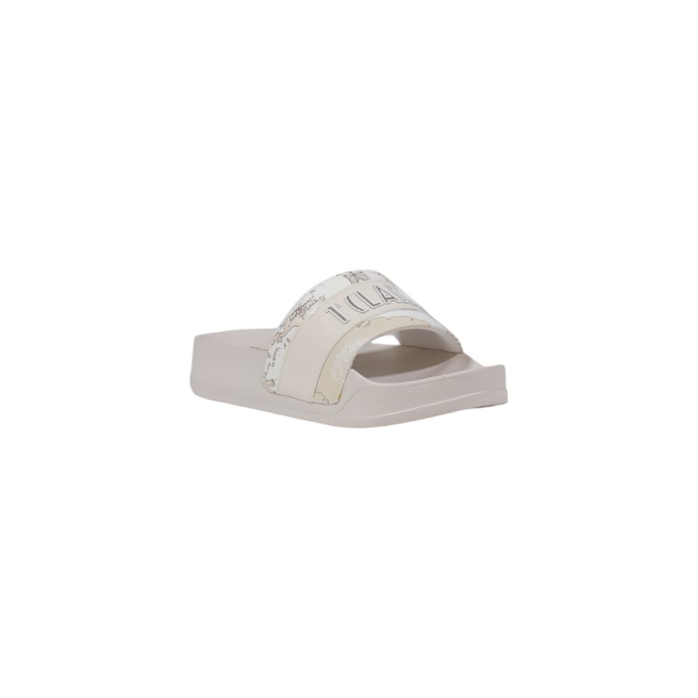 Alviero Martini Prima Classe White Polyethylene Slipper