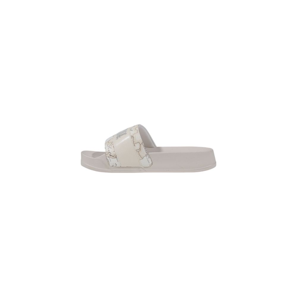 Alviero Martini Prima Classe White Polyethylene Slipper