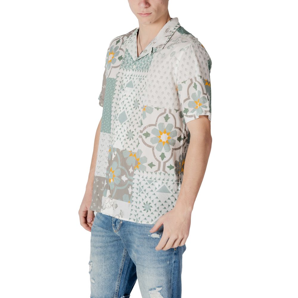 Antony Morato Green Viscose Shortsleeve
