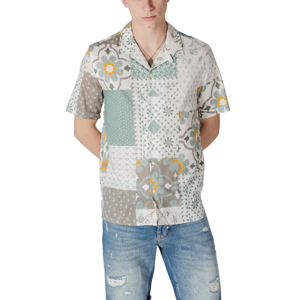 Antony Morato Green Viscose Shortsleeve