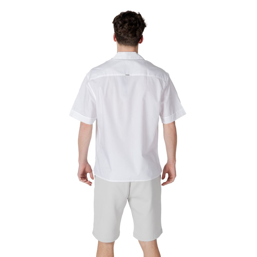 Antony Morato White Lyocell Shortsleeve