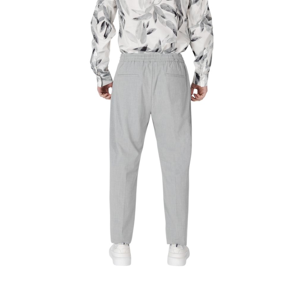 Antony Morato Gray Polyester Pant