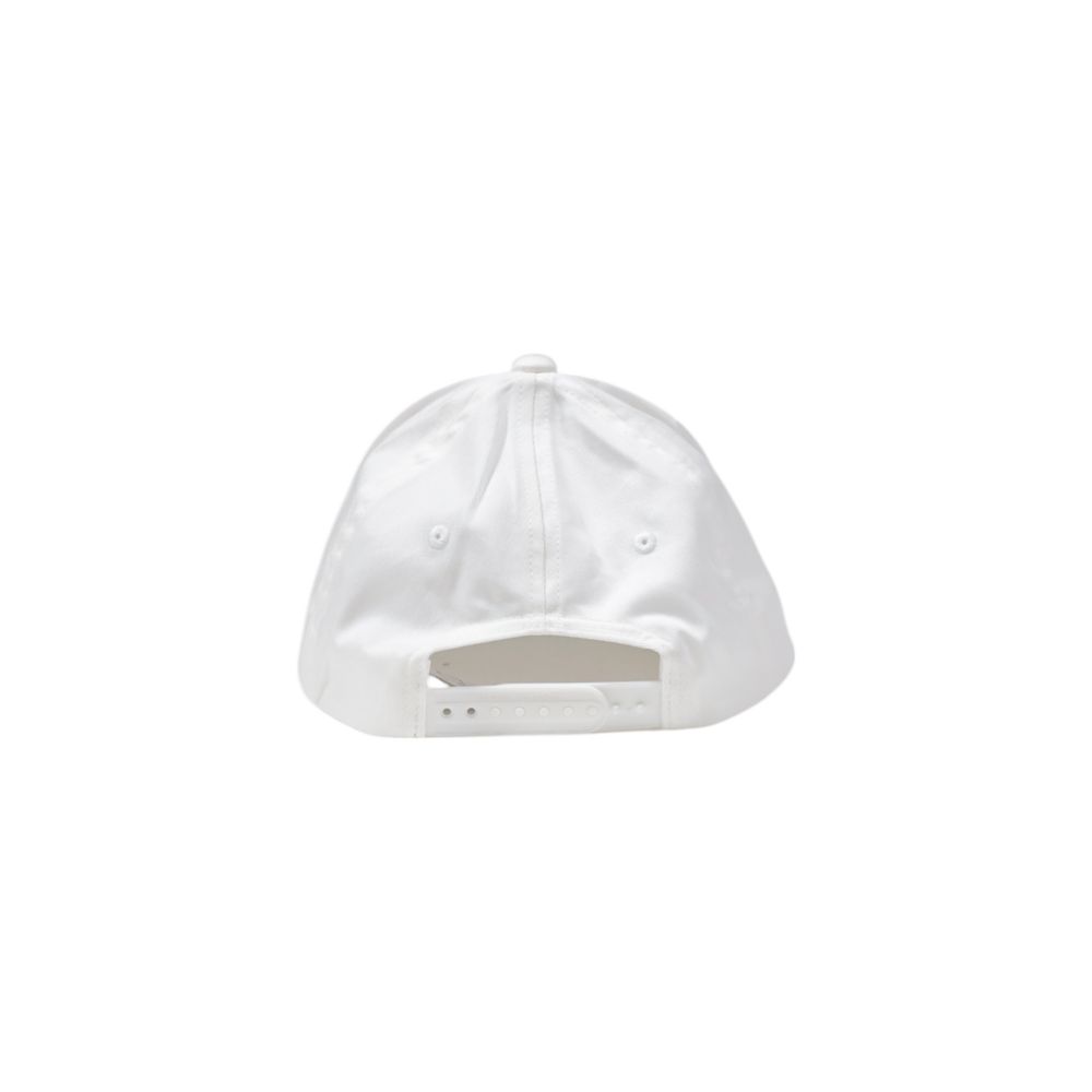 Armani Exchange White Cotton Caps Baseball Hat