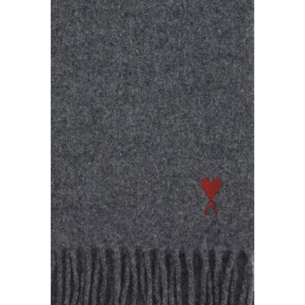 Ami Paris Ami De Coeur Scarf